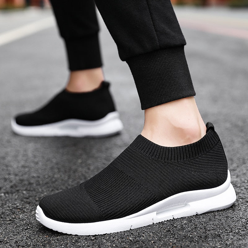 Slip on Sock Sneakers Light Running Shoes Men Shoes  US Stock up to Size 12