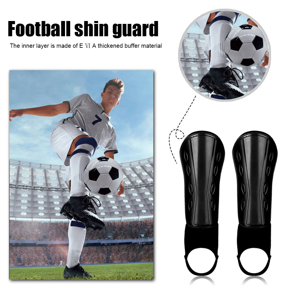 Football Shin Pads EVA Thickened Football Training Protector Elastic for Children Adult Sport Protective Gear Soccer Equipment