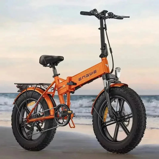 EP-2PRO EBike 750W Powerful Motor 48V13Ah Lithium Battery Folding Electric Bike Adult Mountain 20 Inch Fat Tire Electric Bicycle