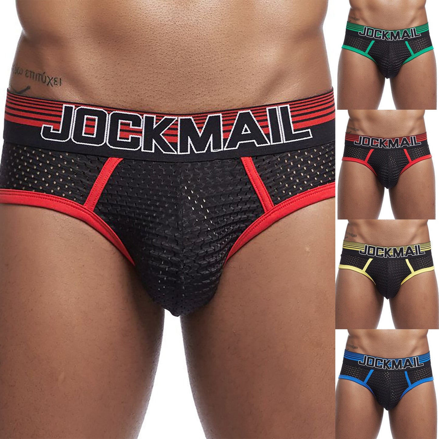 JOCKMAIL Mesh Sexy Men Underwear