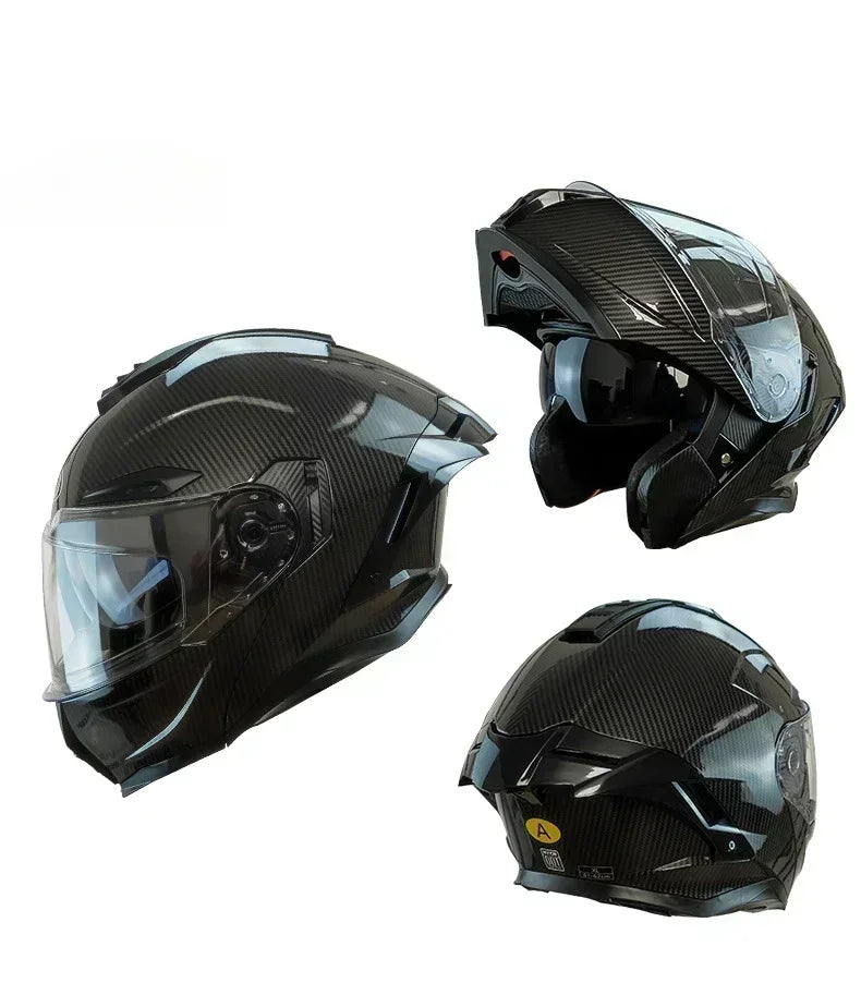 Hot sales Motorcycle Helmet Bluetooth Flip up Dual lens off-road Racing helmet Cascos para moto Motorbike Helmet DOT Approved