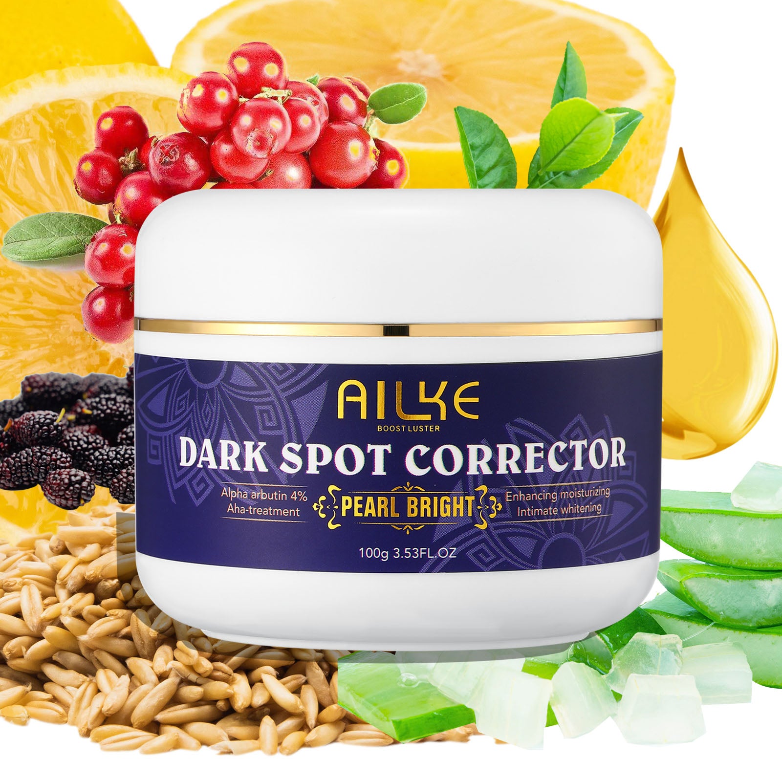 AILKE Dark Spots Remover Cream, For Armpit, Elbows, Legs, Age Spots, Sun Spots, And Freckle Remover, With Glutathione &Vitamin E - adamshealthstore