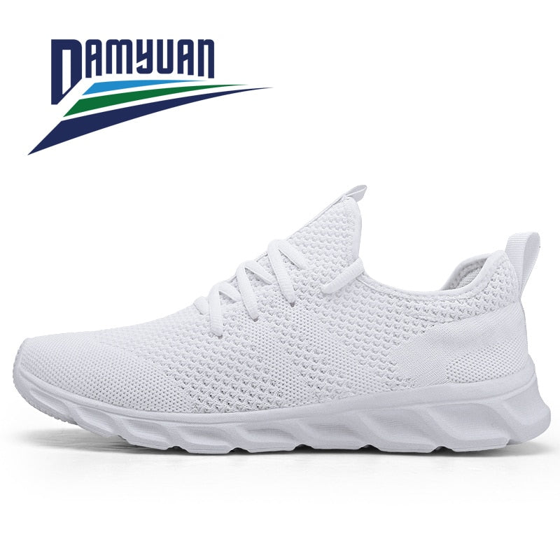 Damyuan Men Casual Shoes Men Sneakers Brand Men Shoes Loafers Slip On Male Mesh Flats Big Size Breathable Spring Autumn Summer - adamshealthstore