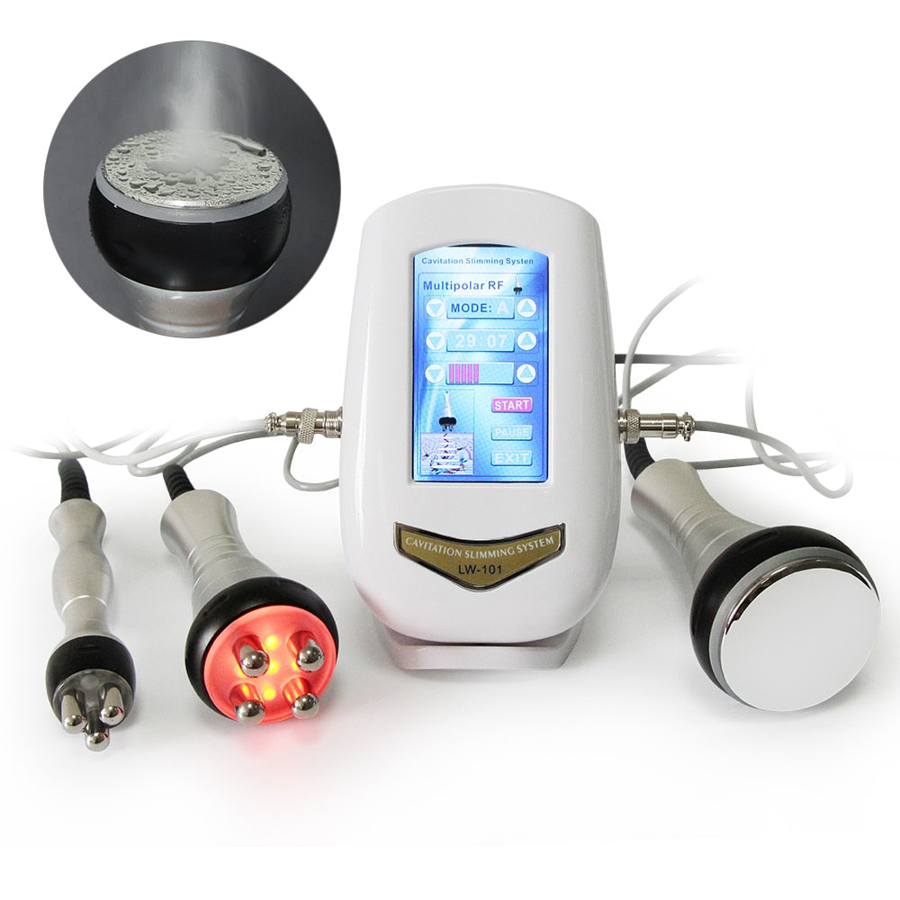 AOKO 40KHZ Cavitation Ultrasonic Body Slimming Machine RF Beauty Device Facial Massager Skin Tighten Face Lifting Skin Care Tool - adamshealthstore