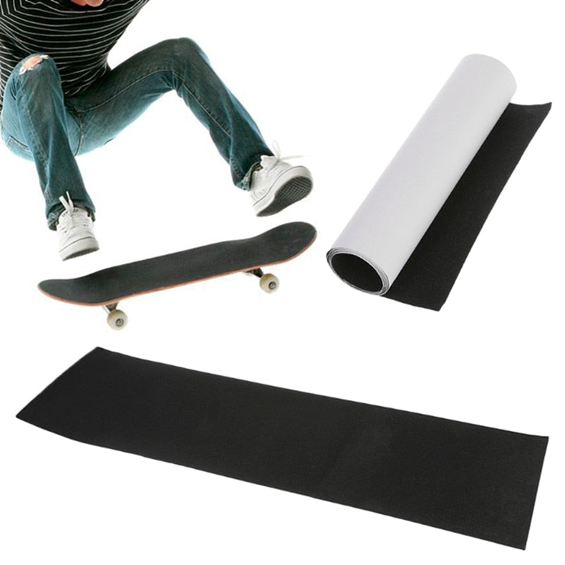 Skateboard Deck Sandpaper Grip Tape Skating Board Longboard Sandpaper Griptape Skating Board Sticker Professional