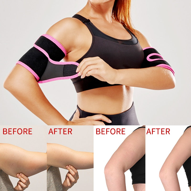 Arm Trimmers Sauna Sweat Band for Women  Anti Cellulite Arm Shapers
