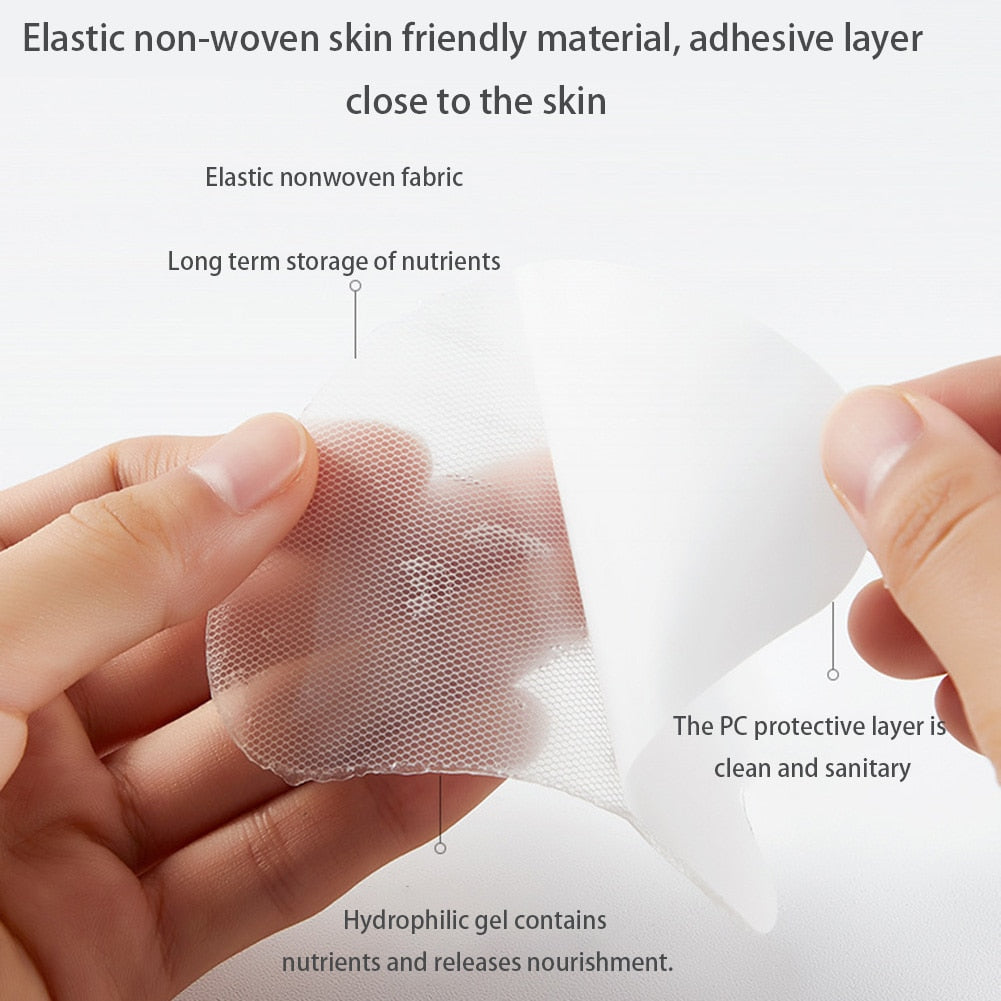 5-15 Pairs/Box Anti Wrinkle, Anti-aging Facial Mask: Line Removal Patch Adhesive Smoothing Face Lifting Patch for Men Women - adamshealthstore