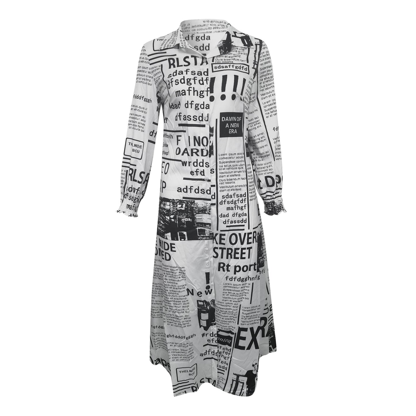 2023 Fashion New Oversized Design Women Stripes, Print, Long  Maxi Dress