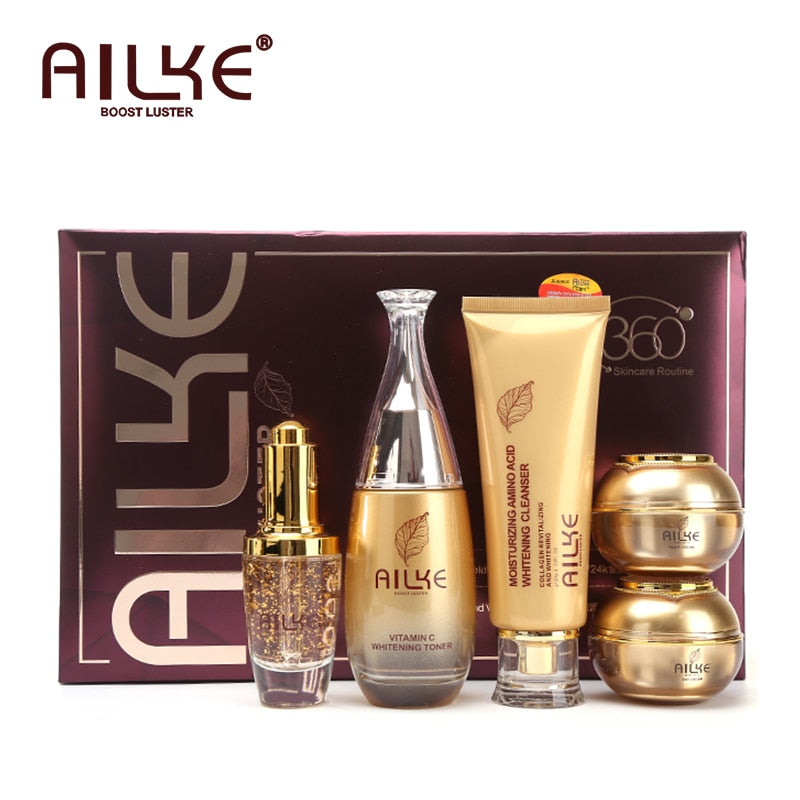 AILKE Facial Skin Care Cream With Collagen:  Whitening, Dark Spot Remover, Anti-Freckles,  Wrinkle Repair.  Premium Face Product - adamshealthstore