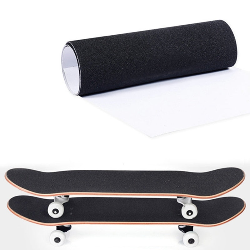 Skateboard Deck Sandpaper Grip Tape Skating Board Longboard Sandpaper Griptape Skating Board Sticker Professional