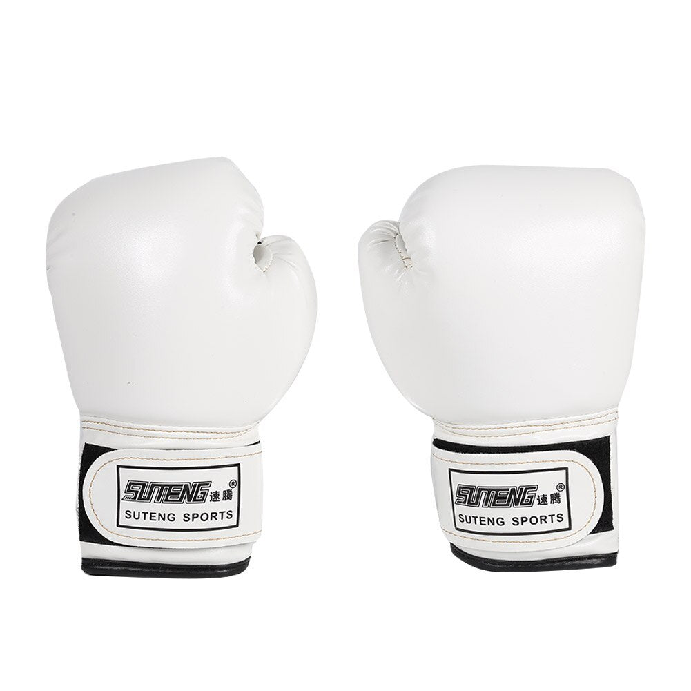 3-12 Yrs Kids Boxing Gloves PU Leather Punching Bag Kickboxing Gloves