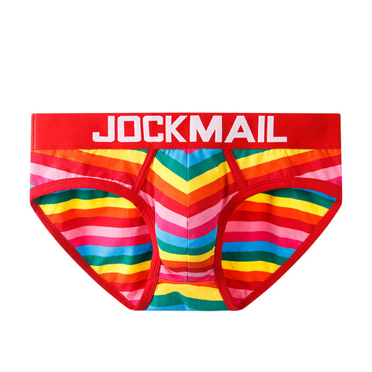 JOCKMAIL Bikini Brief Men Sexy Underwear Cotton