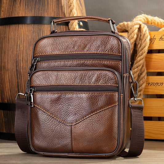 Designer Leather Over The Shoulder Messenger Bags: Crossbody Bags for Men & Women  Camera, iPad Handbag - adamshealthstore