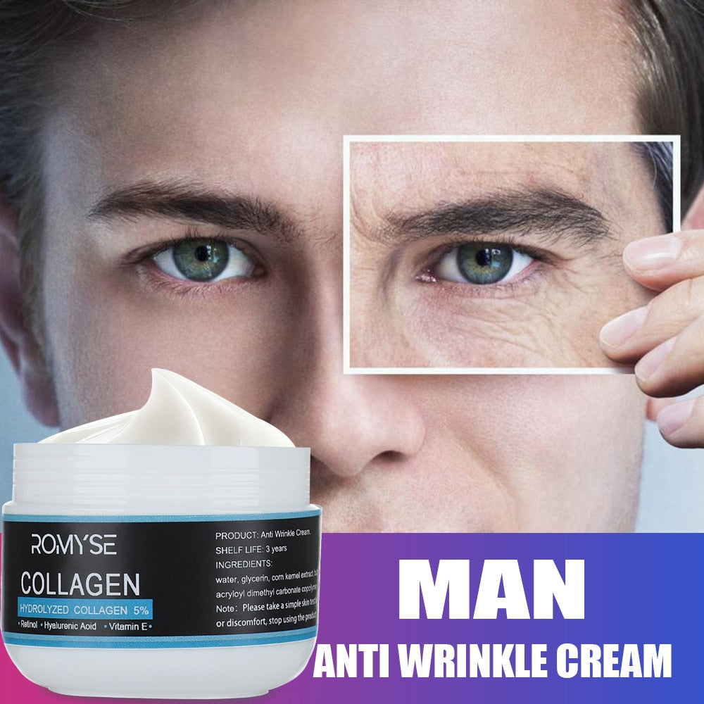 Anti Wrinkle Cream For Men: Anti-Aging, Fade Wrinkles, Moisturizing,  Oil-control,  Lifting & Firming Face Skin Day Cream 50g - adamshealthstore