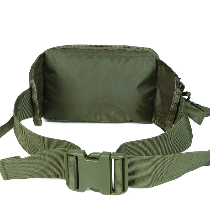 Tactical Waist Pack Portable Fanny Pack Outdoor Hiking Travel Large Army Waist Bag Military Cycling Camping Hiking Hunting - adamshealthstore