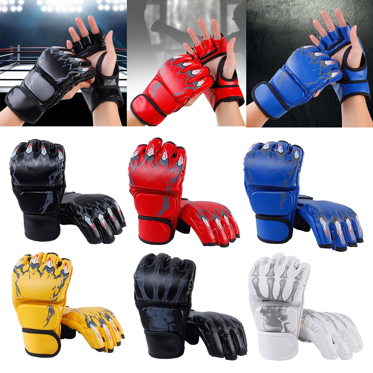 Kick Boxing Gloves for Men, Women Kids