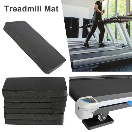 6PCS Treadmill Mat Sound Insulation Cushion Exercise Equipment Mat With High Density Rubber Shockproof Pad For Any Gym Equipment