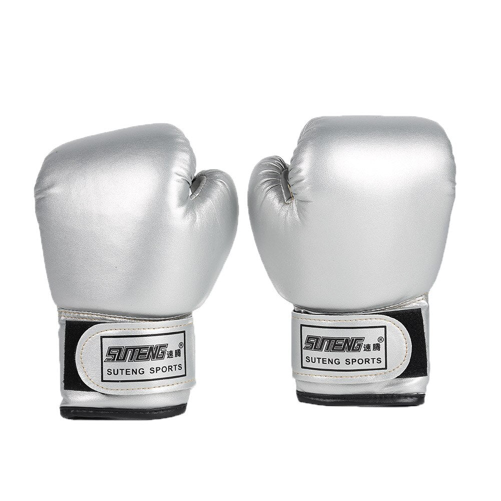 3-12 Yrs Kids Boxing Gloves PU Leather Punching Bag Kickboxing Gloves