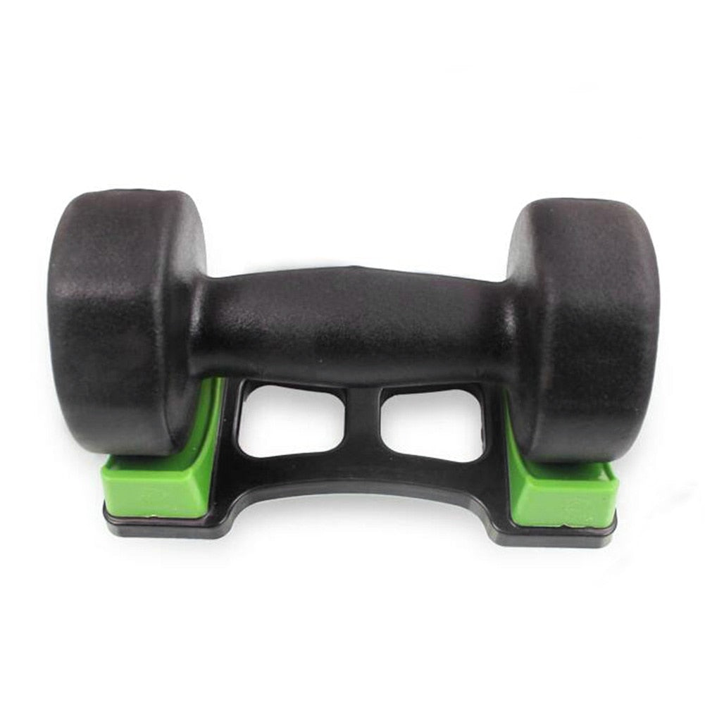 Home Indoor Fitness Dumbbell Bracket Rack Weightlifting Storage Stand Holder for Effective Working-out Accessories - adamshealthstore