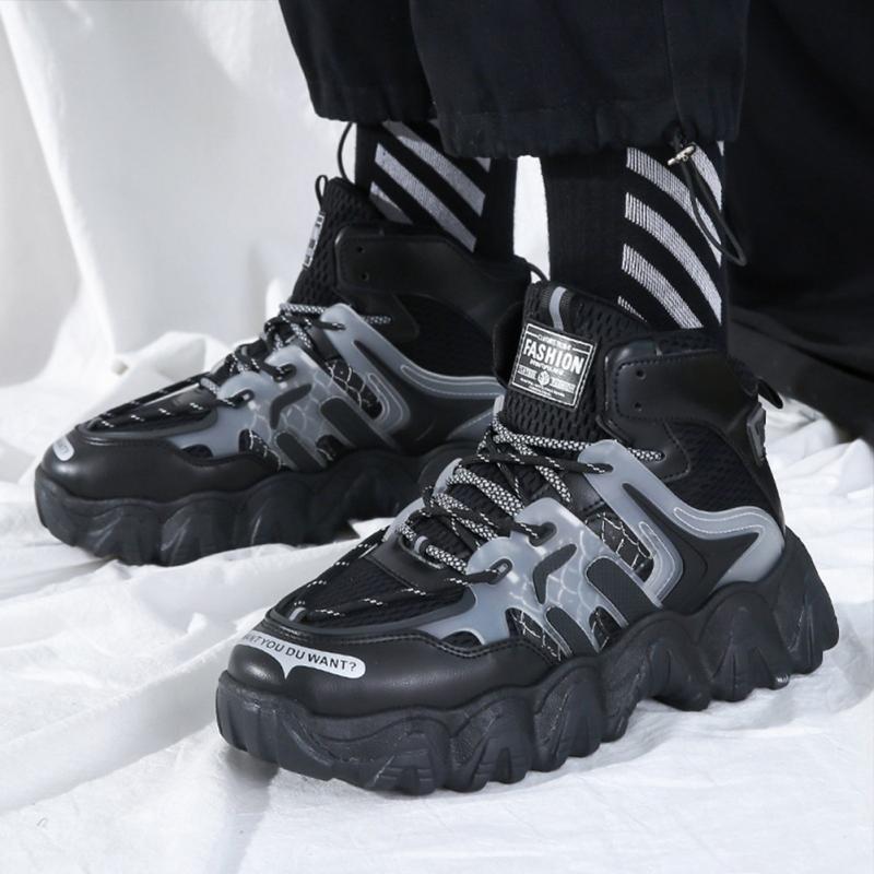 Men Running Sport Shoes Lightweight Breathable Walking Shoes - adamshealthstore